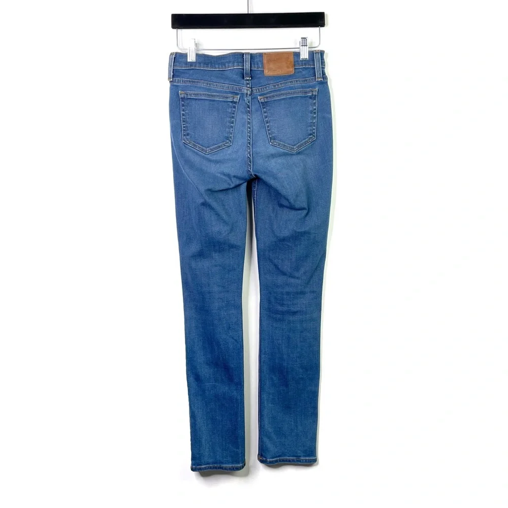 J. Crew Matchstick Jeans Midrise Medium Wash Stretch Womens Style E0070 Size 25 - Picture 6 of 12